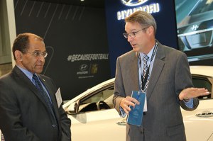 Chairman Hart at the 2016 Washington Auto Show