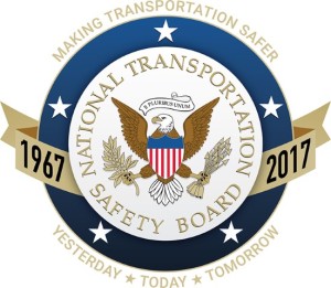 NTSB 50th Anniversary commemerative emblem